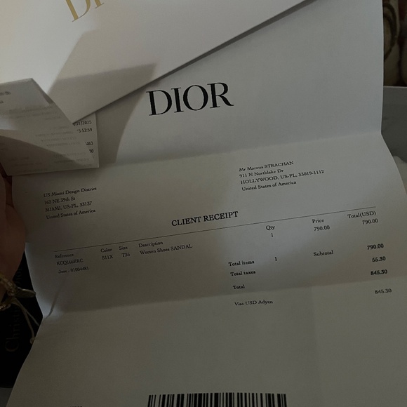 Christian Dior Sandals - Picture 9 of 9